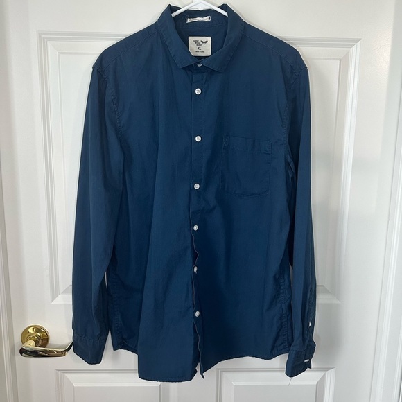 Mens Cedar Wood State Button Down Shirt size XL - Picture 1 of 5